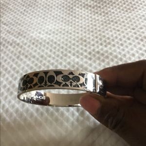 Coach silver bracelet